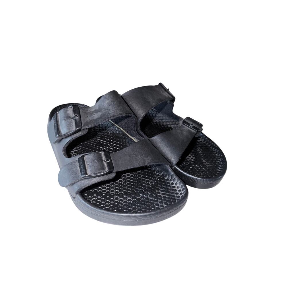 Birkenstock birkies black double strap sandals slides EU 36 US women’s 5 EVA